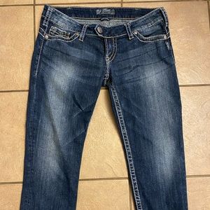 Silver jeans Capri